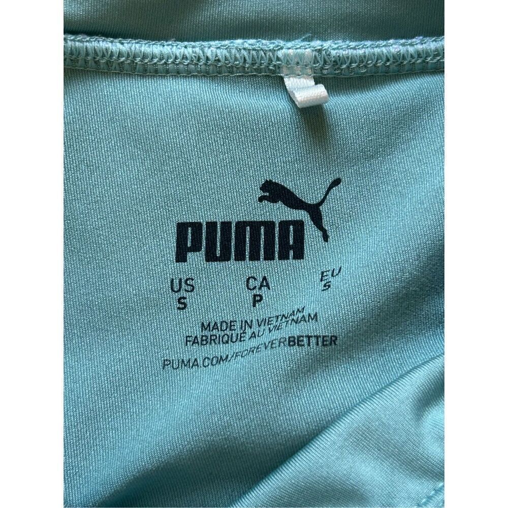 PUMA Athletic Skort – Green Floral Print, Built-in Shorts Size S - Picture 4 of 8